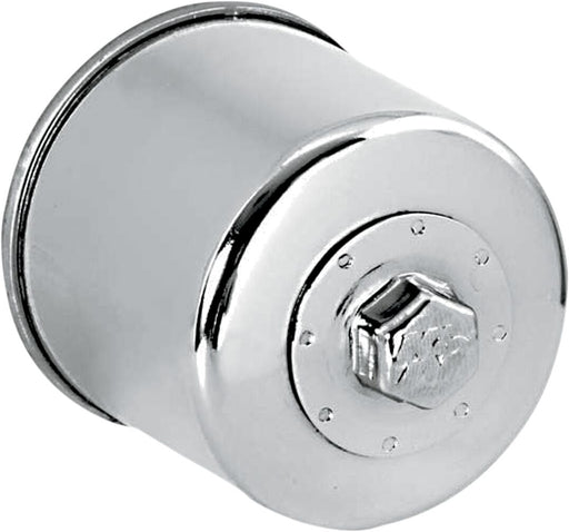 K & N Performance Oil Filter Wrench-Off Chrome Silver Premium Spin-On