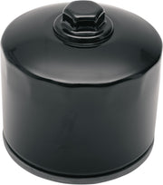 Drag Specialties Spin-On Oil Filter Black #14-0004BK