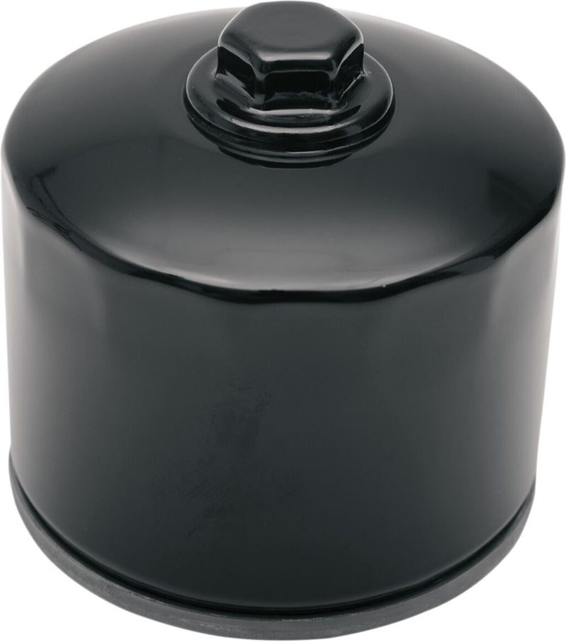 Drag Specialties Spin-On Oil Filter Black #14-0004BK