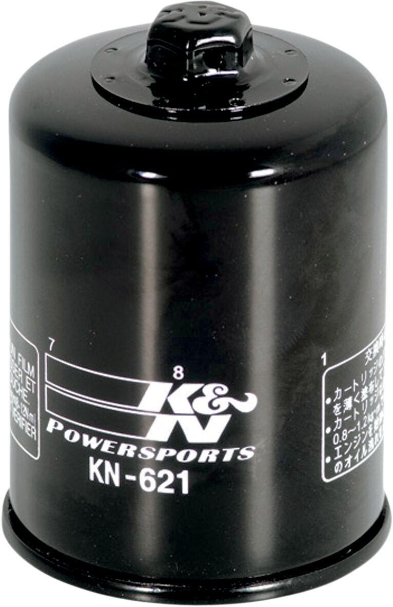 K & N Performance Oil Filter Wrench-Off Black Premium Spin-On