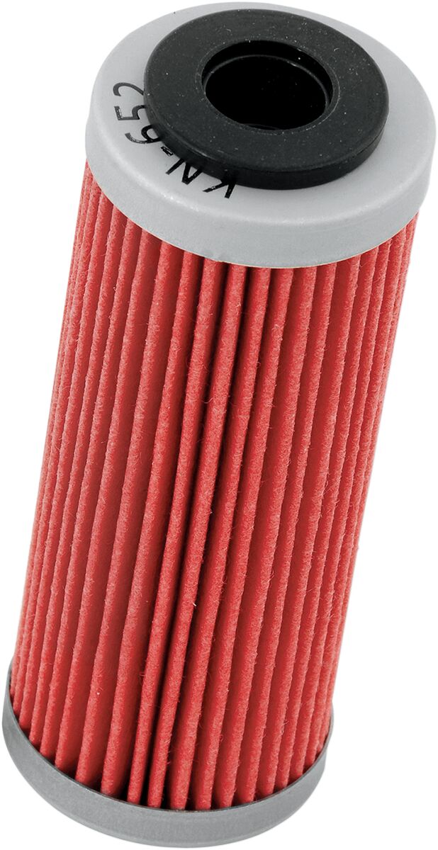 K & N Performance Oil Filter Red Silver Standard Cartridge