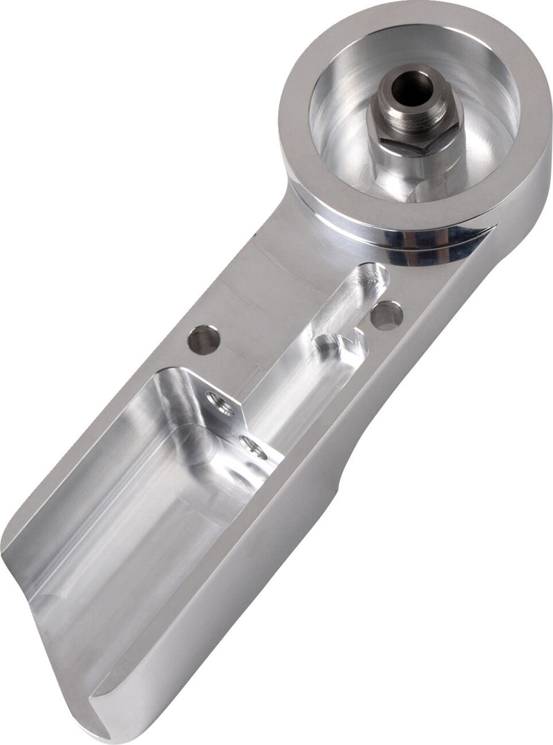 S&S Cycle Oil Filter Mounting Bracket Kit Polished Silver Billet Aluminium