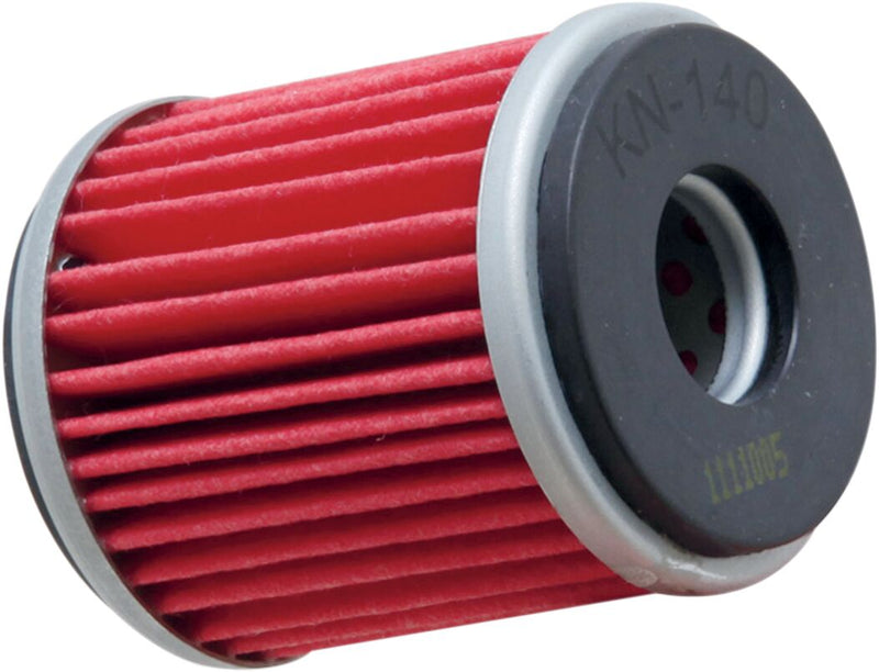 K & N Performance Oil Filter Red Silver Standard Cartridge