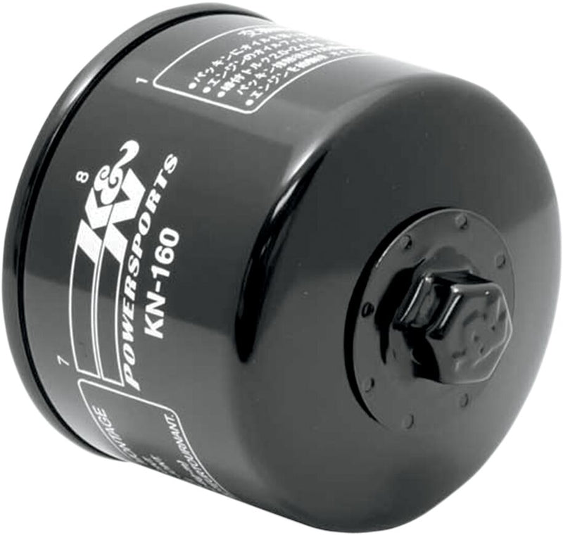 K & N Performance Oil Filter Wrench-Off Black Premium Spin-On