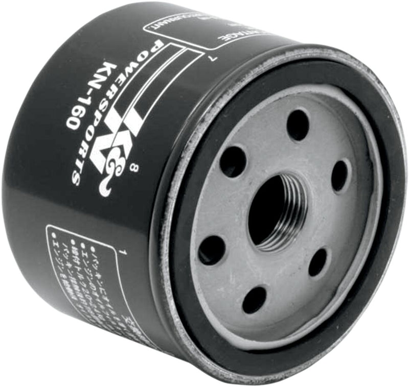 K & N Performance Oil Filter Wrench-Off Black Premium Spin-On Each
