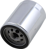 Drag Specialties Spin-On Oil Filter Chrome Silver M8 #14-0020CNU
