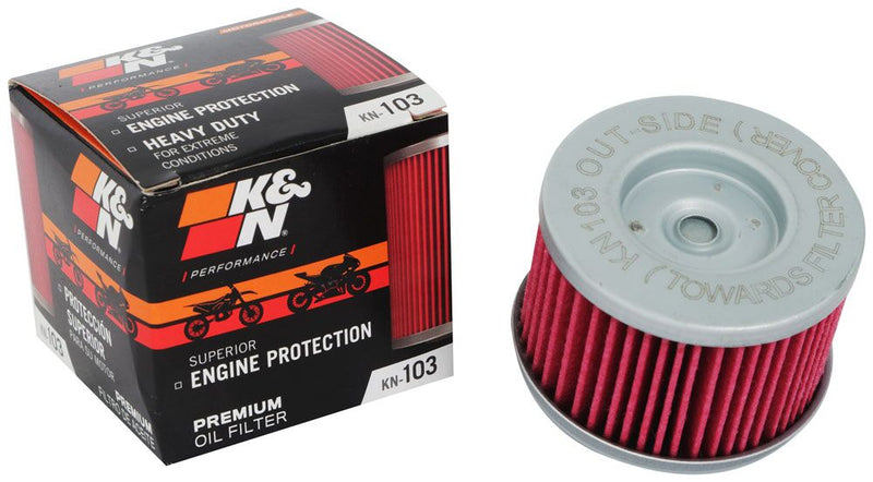 K & N Catridge Oil Filter for 2017-2026 HONDA Red Cartridge Each