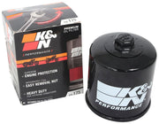 K & N Spin-On oil filter Black Each