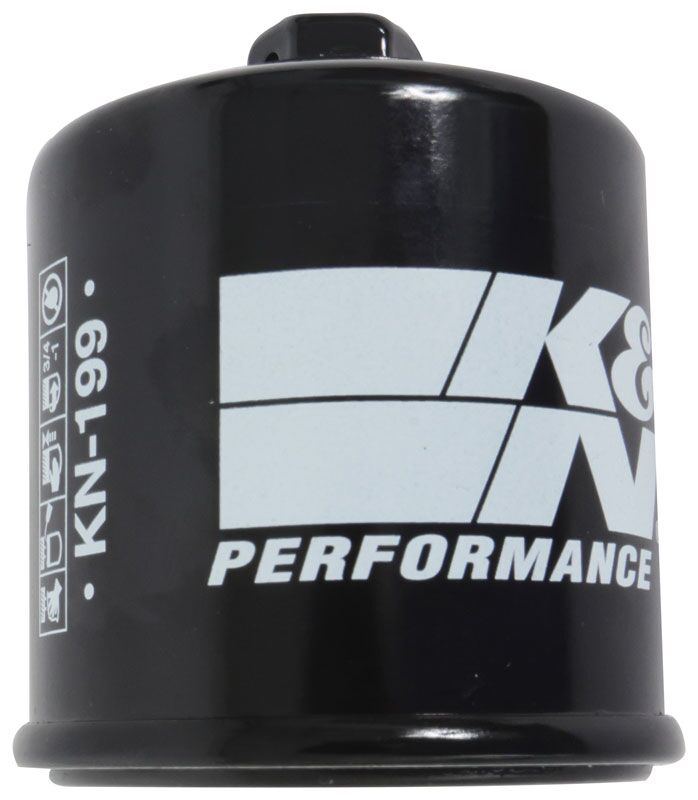 K & N Spin-On oil filter Black Each