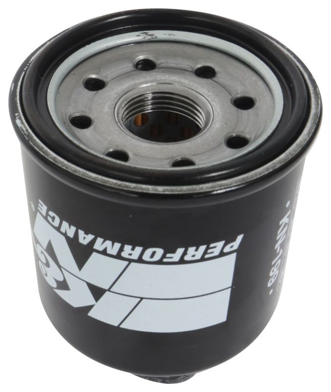 K & N Spin-On oil filter Black Each