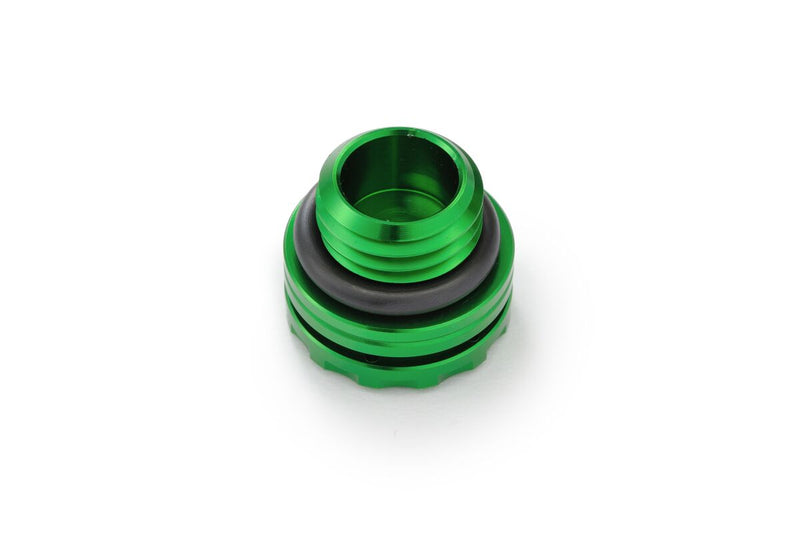 Daytona CNC Oil Filler Cap Anodised Green CNC Billet Aluminium Each