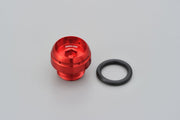 Daytona Bullet Oil Filler Cap Red Aluminium