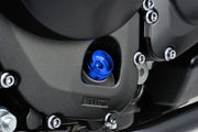 Daytona Bullet Oil Filler Cap Blue Aluminium