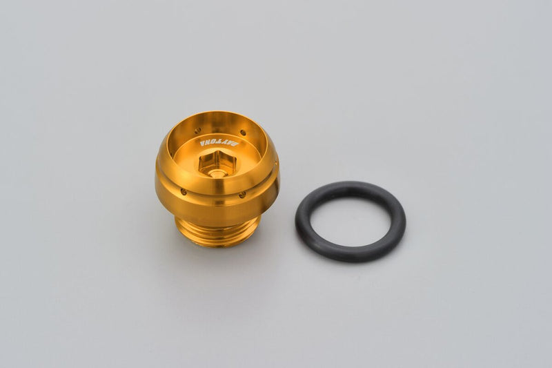 Daytona Bullet Oil Filler Cap Gold Aluminium