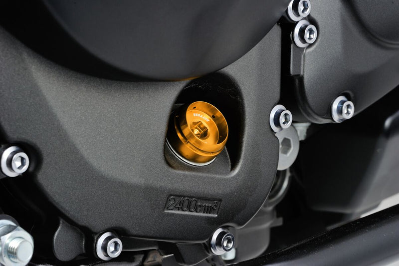 Daytona Bullet Oil Filler Cap Gold Aluminium