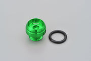 Daytona Bullet Oil Filler Cap Green Aluminium