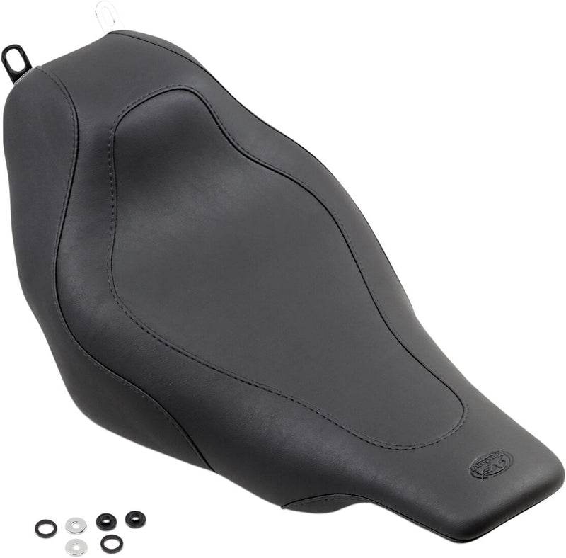 Mustang Tripper™ Solo Seat Black Synthetic Leather Each