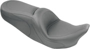 Mustang One-Piece Sport 2-Up Touring Seat Black 2-Up Seat Each