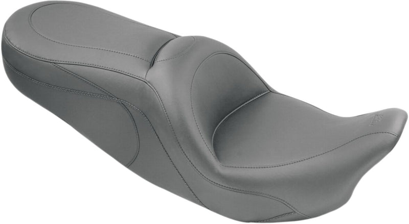 Mustang One-Piece Sport 2-Up Touring Seat Black 2-Up Seat Each