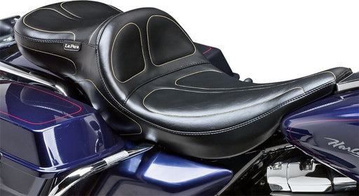 Le Pera Maverick Daddy Long Legs Seat Black One-Piece Vinyl