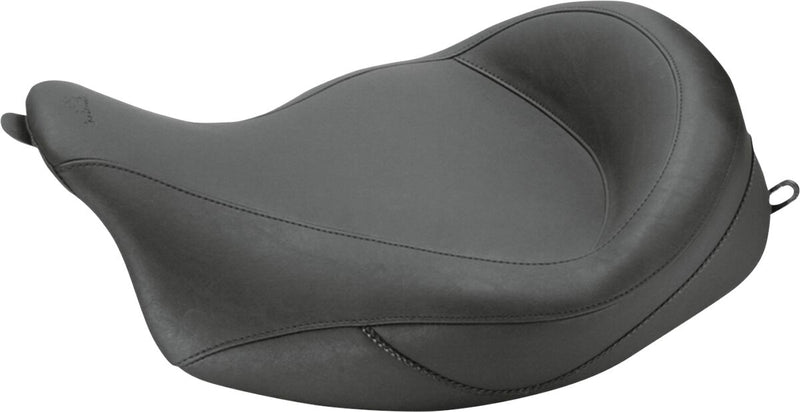 Mustang Super Wide Solo Vinyl Seat Black Solo Seat