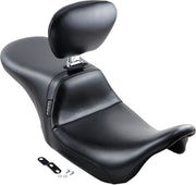 Le Pera Daytona 2-Up Seat Black Vinyl Each