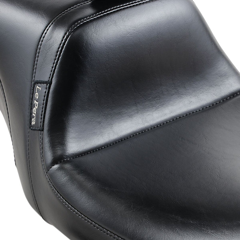 Le Pera Daytona 2-Up Seat Black Vinyl Each