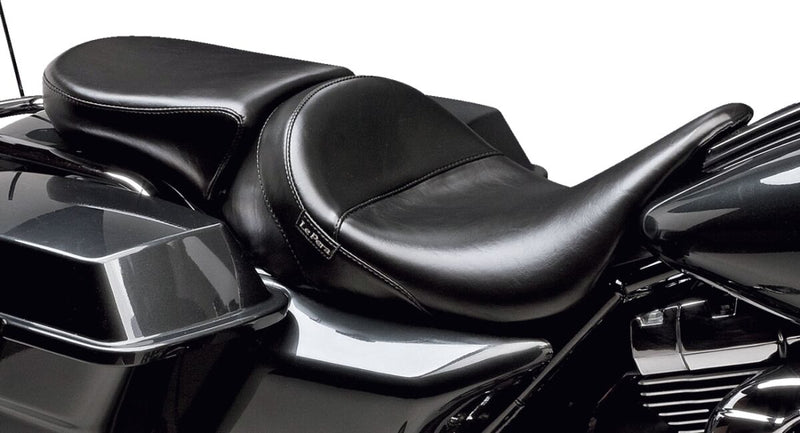 Le Pera Bare Bones Series Pillion Pad Black Deluxe Passenger Vinyl Each
