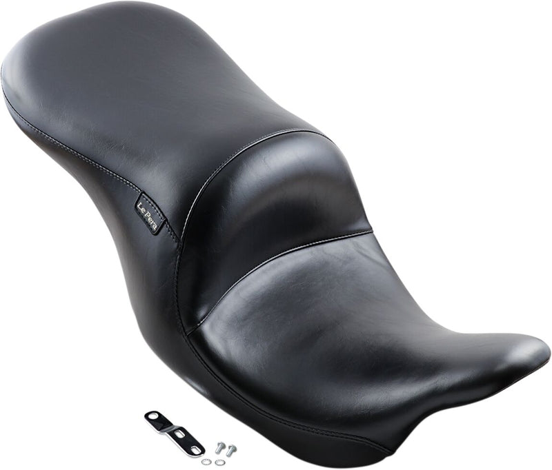 Le Pera Maverick Up-Front Seat Black One-Piece Vinyl Each
