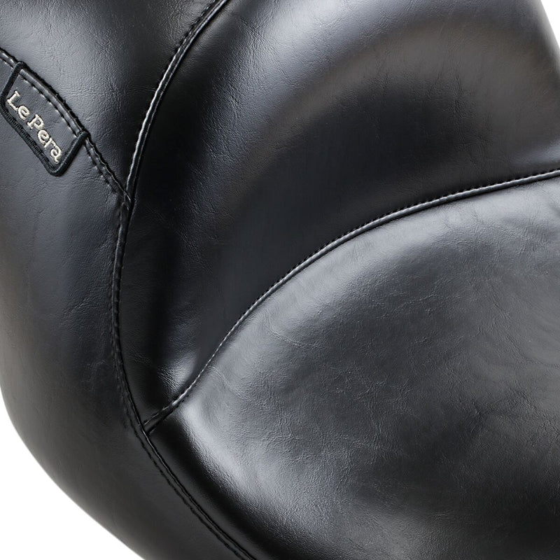 Le Pera Maverick Up-Front Seat Black One-Piece Vinyl Each