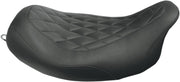 Mustang Wide Tripper™ Solo Seat Black Synthetic Leather