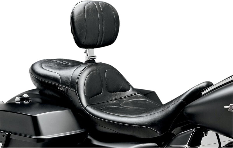 Le Pera Maverick Daddy Long Legs Seat Black One-Piece Vinyl Each