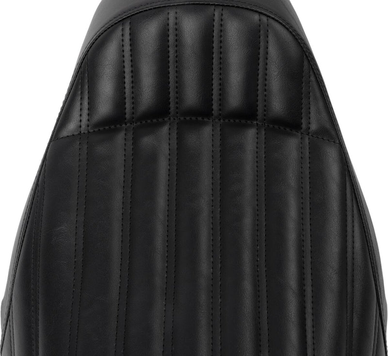 Saddlemen Black Knuckle Solo Seat for 2008-2025 Harley-Davidson Touring Models #808-07B-0023