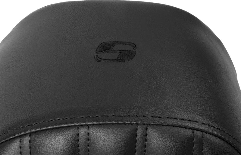 Saddlemen Black Knuckle Solo Seat for 2008-2025 Harley-Davidson Touring Models