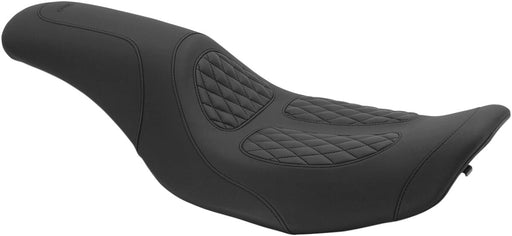 Mustang Dave Perewitz Signature Series Fastback 2-Up Seat Black Vinyl