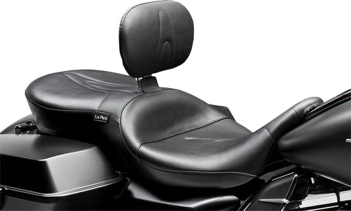Le Pera RT66 Seat with Backrest Black 2-Up Seat