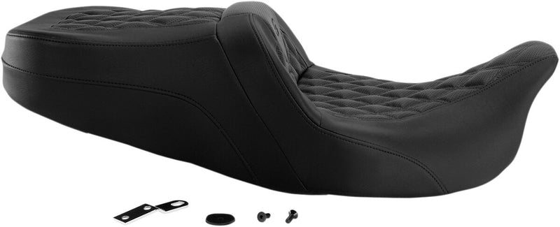 Saddlemen Road Sofa LS Seat for 2008-2025 Harley-Davidson Touring and 2010-2011 Harley-Davidson Trikes