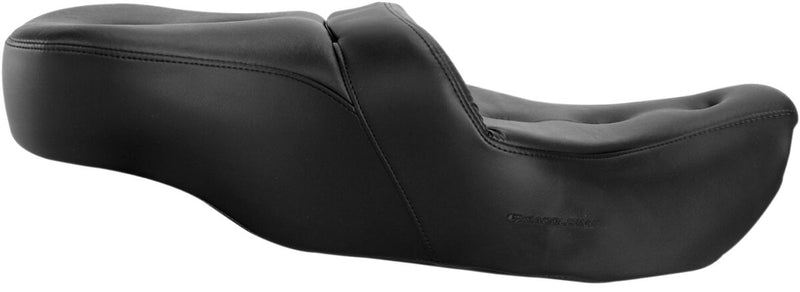 Saddlemen Road Sofa PT Seat for 1997-2007 Harley-Davidson Road King and 2006-2007 Harley-Davidson Street Glide Motorcycles Black #897-06-181