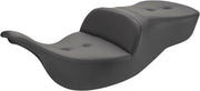 Saddlemen Road Sofa PT Seat for 1997-2007 Harley-Davidson Electra Glide and 1998-2007 Harley-Davidson Road Glide Black #897-07-181