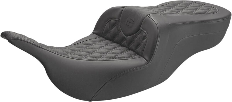 Saddlemen Road Sofa LS Seat for 1997-2007 Harley-Davidson Electra Glide and 1998-2007 Harley-Davidson Road Glide