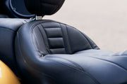 Mustang One-Piece Deluxe 2-Up Touring Seat Black 2-Up Seat Each