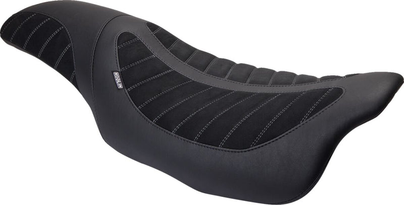 Mustang Kodlin Signature Series One-Piece Seat Black 2-Up Seat Leather
