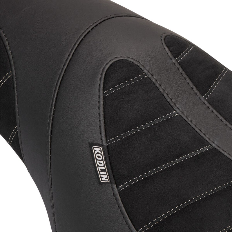 Mustang Kodlin Signature Series One-Piece Seat Black 2-Up Seat Leather Each