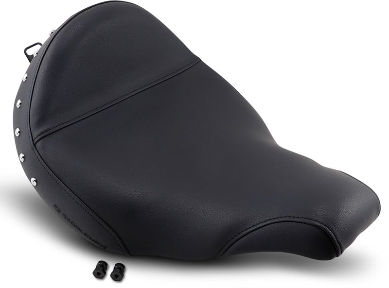 Saddlemen Studded Renegade Solo Seat for 1989-1996 Harley-Davidson Electra Glide and 1989-1996 Harley-Davidson Tour Glide Motorcycles Black
