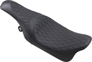 Drag Specialties Caballero 2-Up Vinyl Seat #0801-1003