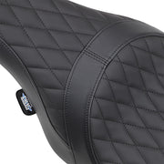 Drag Specialties Caballero 2-Up Vinyl Seat #0801-1003