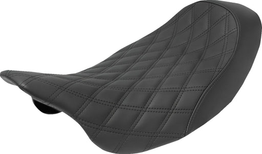 Saddlemen Renegade LS Solo Seat For 2008-2023 Harley-Davidson FLHR, FLHT, FLHX & FLTR Touring Models Black