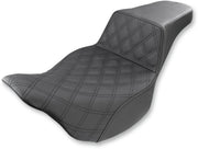 Saddlemen Black Step Up LS Front Seat for 2008-2025 Harley-Davidson Touring Models #808-07B-172