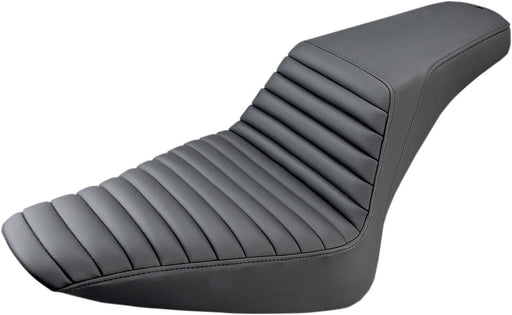 Saddlemen Black Tuck and Roll Step-Up Seat for 2016-2017 Harley-Davidson Softail Slim S - FLSS and 2012-2017 Harley-Davidson Softail Slim - FLS Motorcycles
