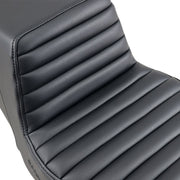 Saddlemen Black Tuck and Roll Step-Up Seat for 1997-2007 Harley-Davidson Road King and 2006-2007 Harley-Davidson Street Glide Motorcycles